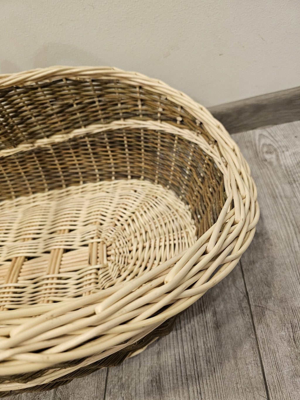 Very Large Wicker Basket