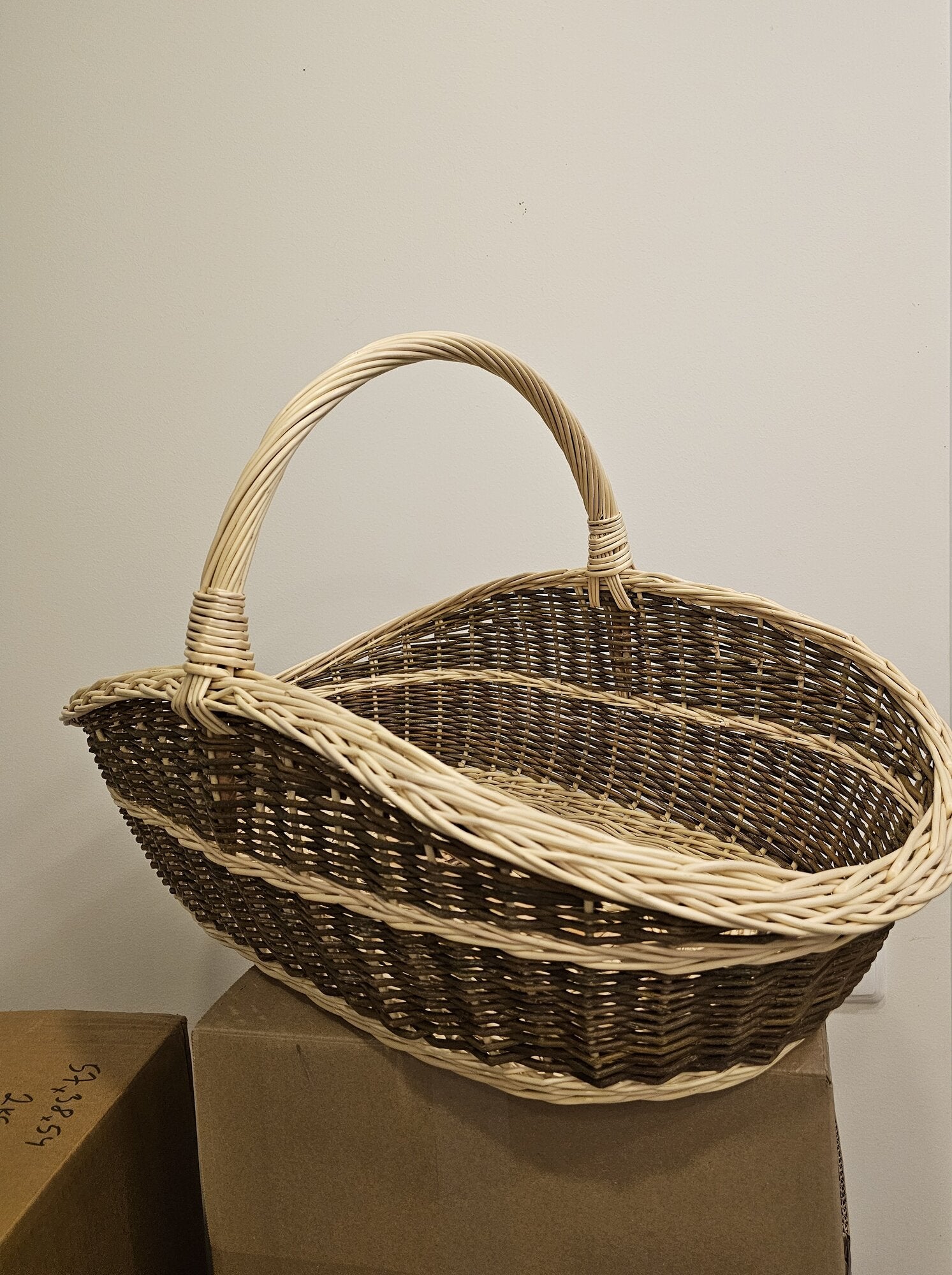 Very Large Wicker Basket