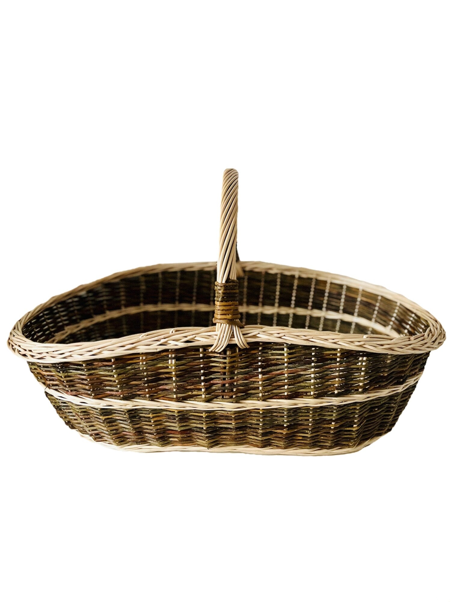 Large wicker basket 004b