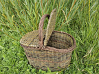 Wicker Picnic Hamper with Lid