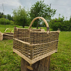 Large Wicker Firewood Basket