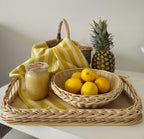 Handwoven Willow Serving Tray