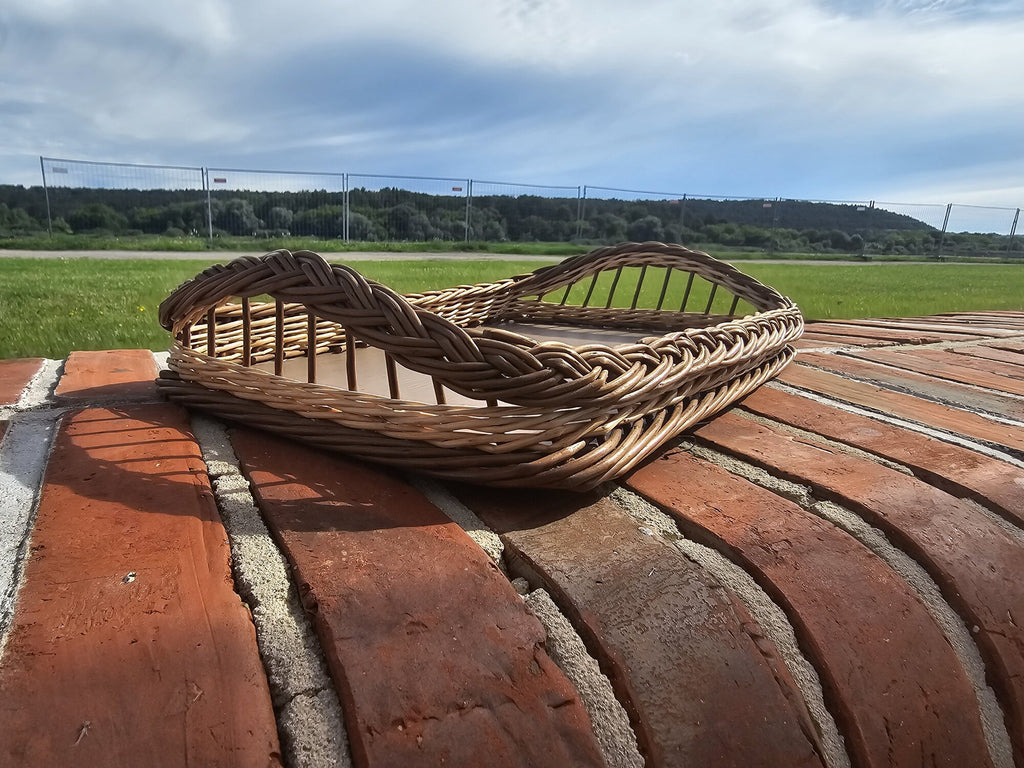Handwoven Willow Serving Tray