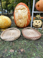 Oval Wicker Bread Tray