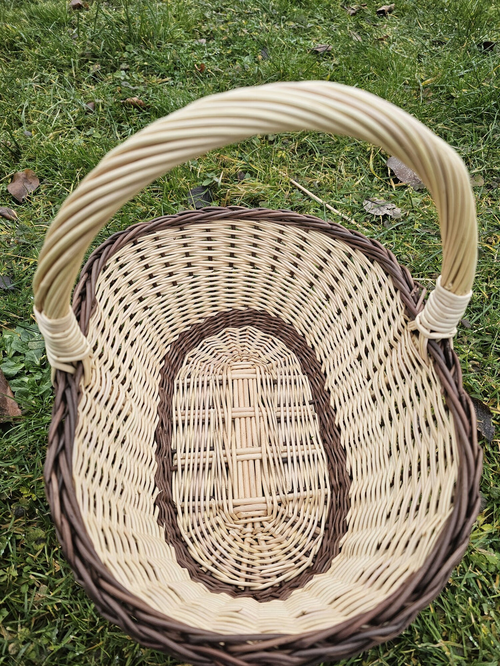 Wicker Gathering Tote