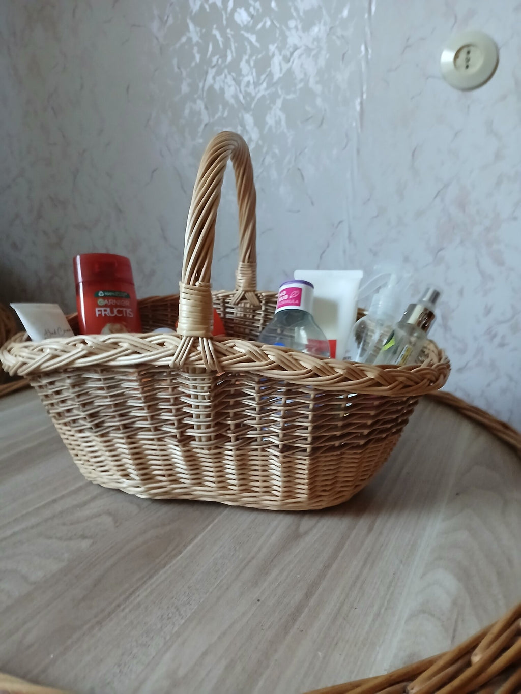 Wicker Gathering Tote
