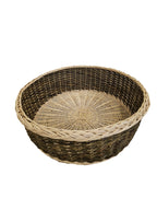 Large Handwoven Wicker Bowl