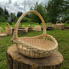 Wicker Garden Trug with Handle