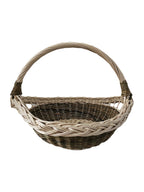 Wicker Garden Trug with Handle