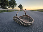 Extra-Large Wicker Garden Trug Basket