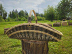 Extra-Large Wicker Garden Trug Basket