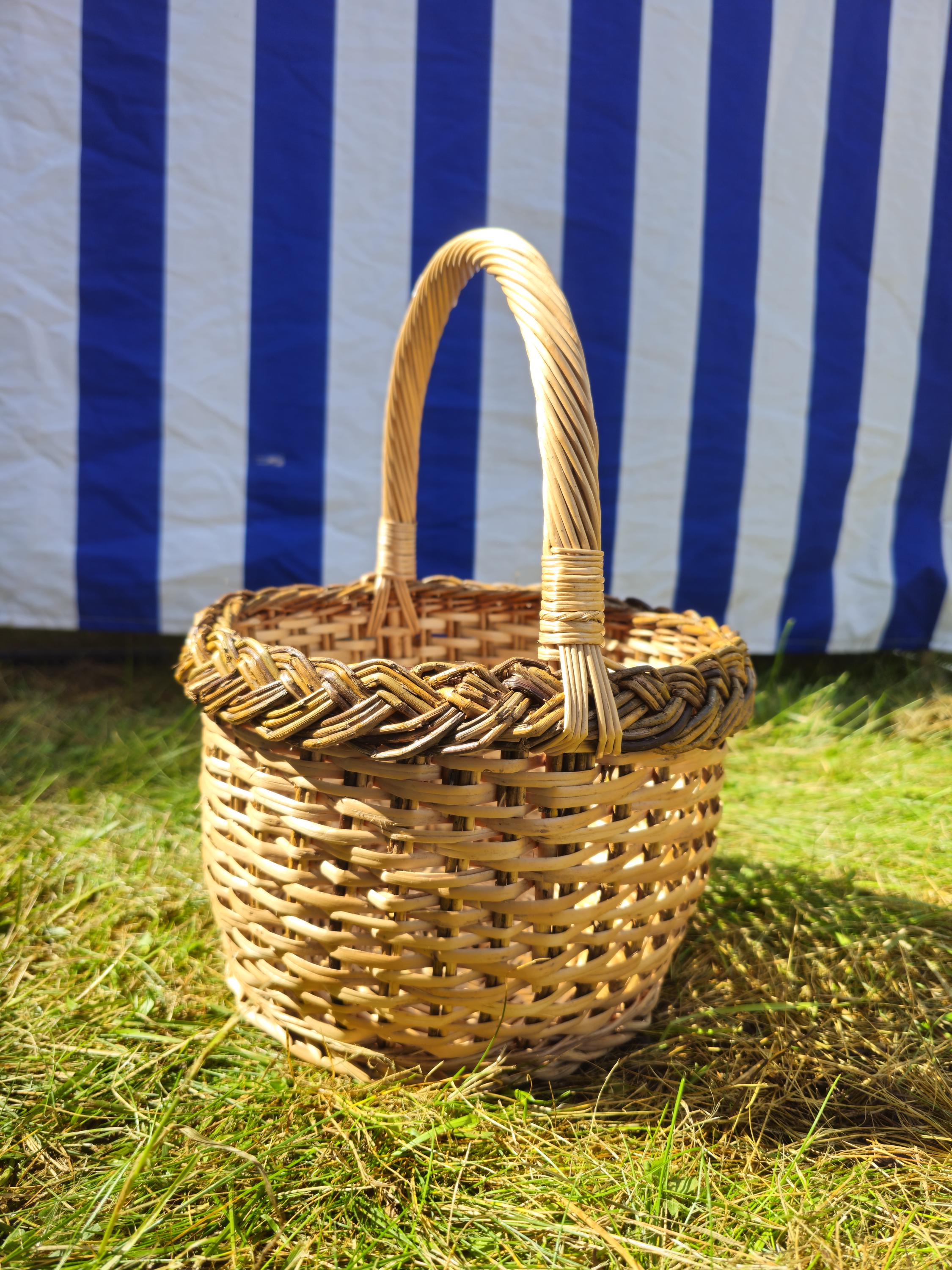 Round Wicker Basket