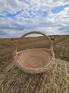 Handwoven Willow Trug Basket