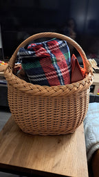 Wicker basket 024r