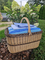 Rectangular Large Wicker Basket
