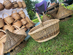 Large Wicker Basket with Sturdy Handle