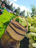 Handmade Wicker Foraging Basket