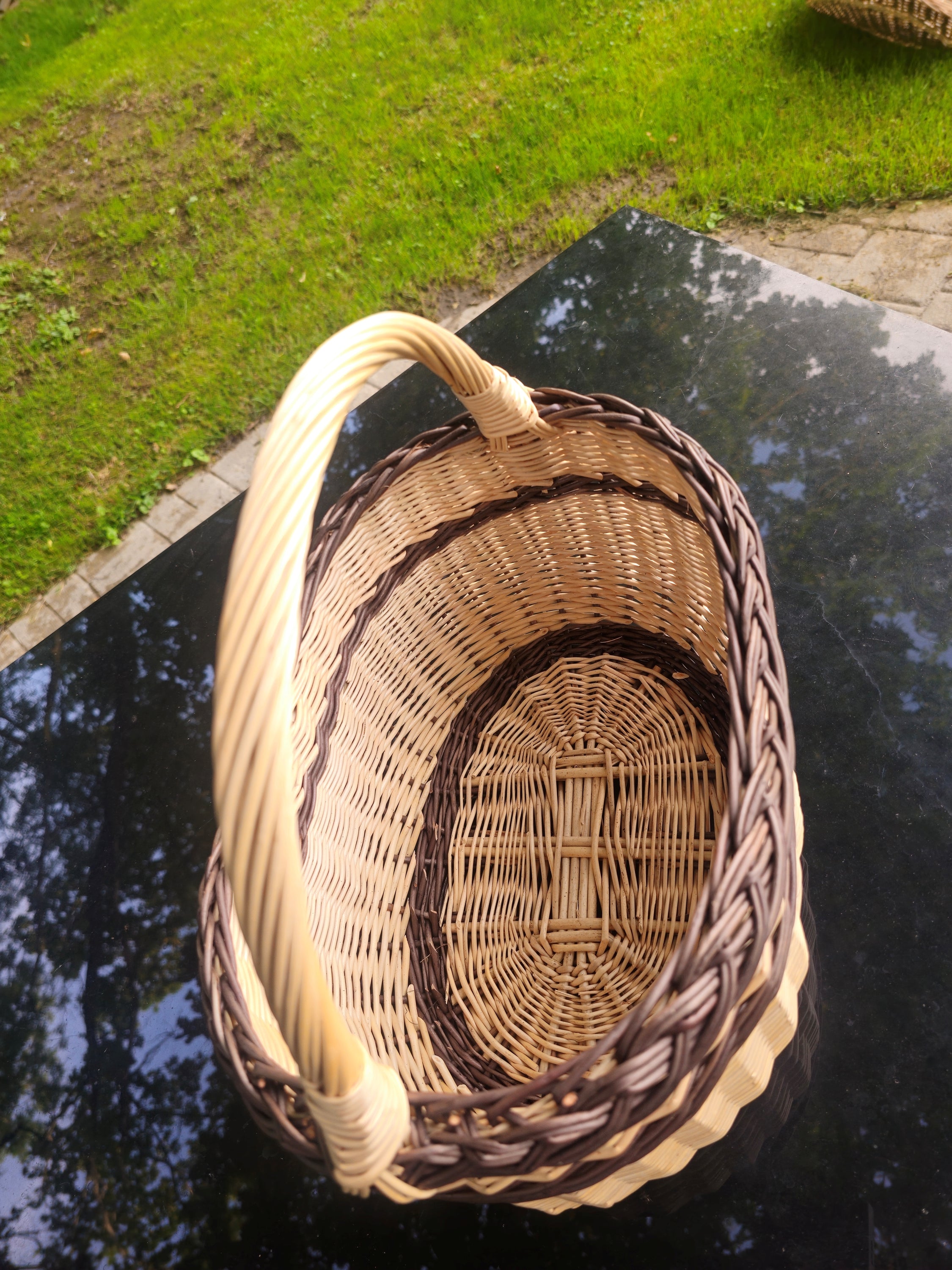 Handmade Wicker Foraging Basket
