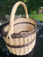 Handmade Wicker Foraging Basket