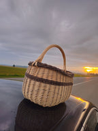 Handmade Wicker Foraging Basket