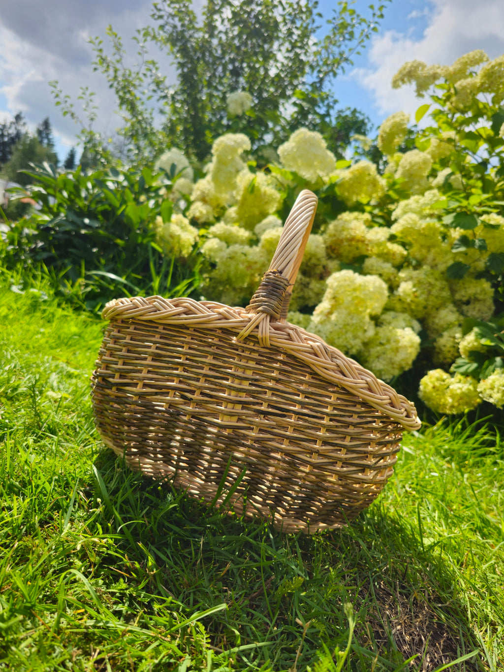 Rustic Wicker Basket
