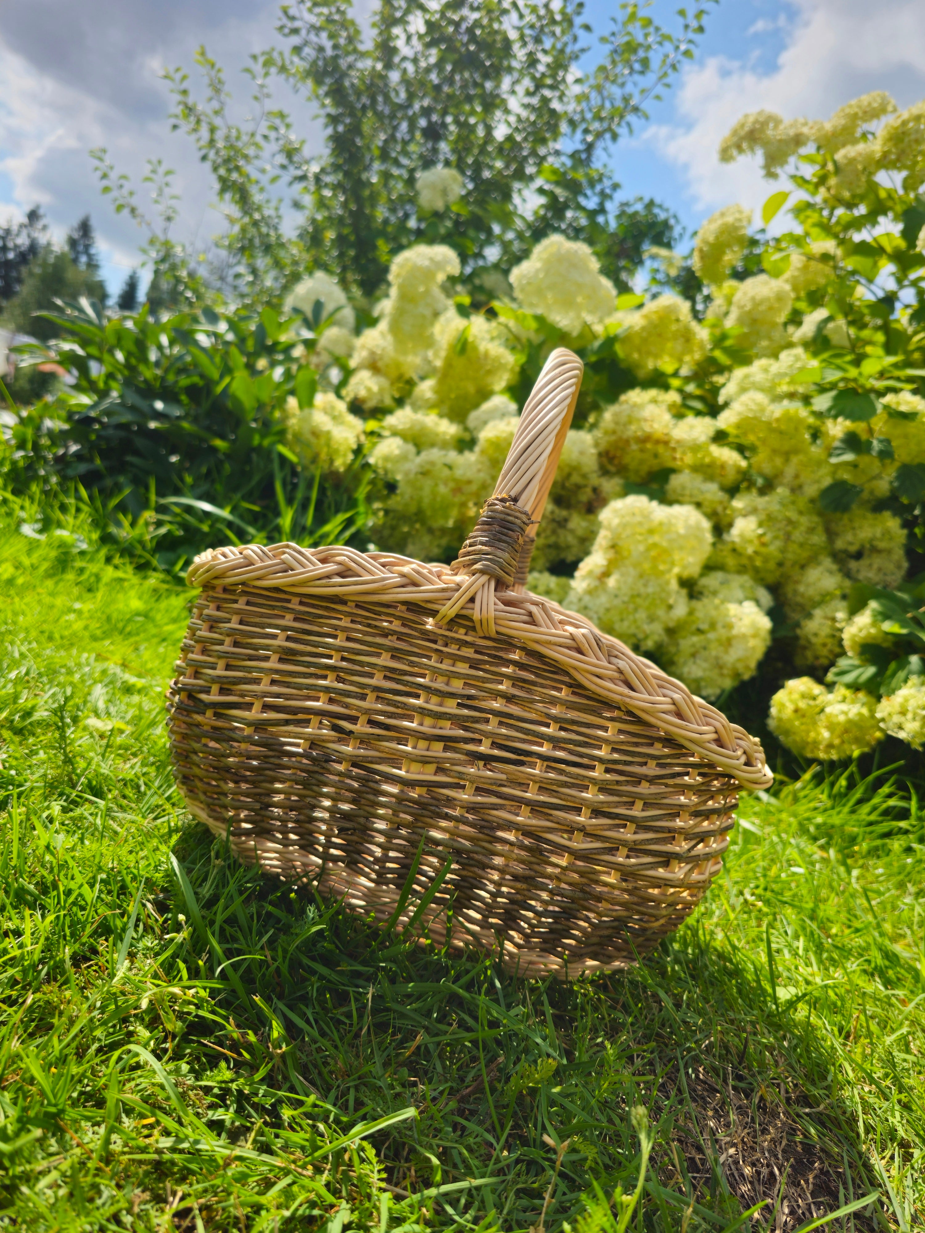 Rustic Wicker Basket