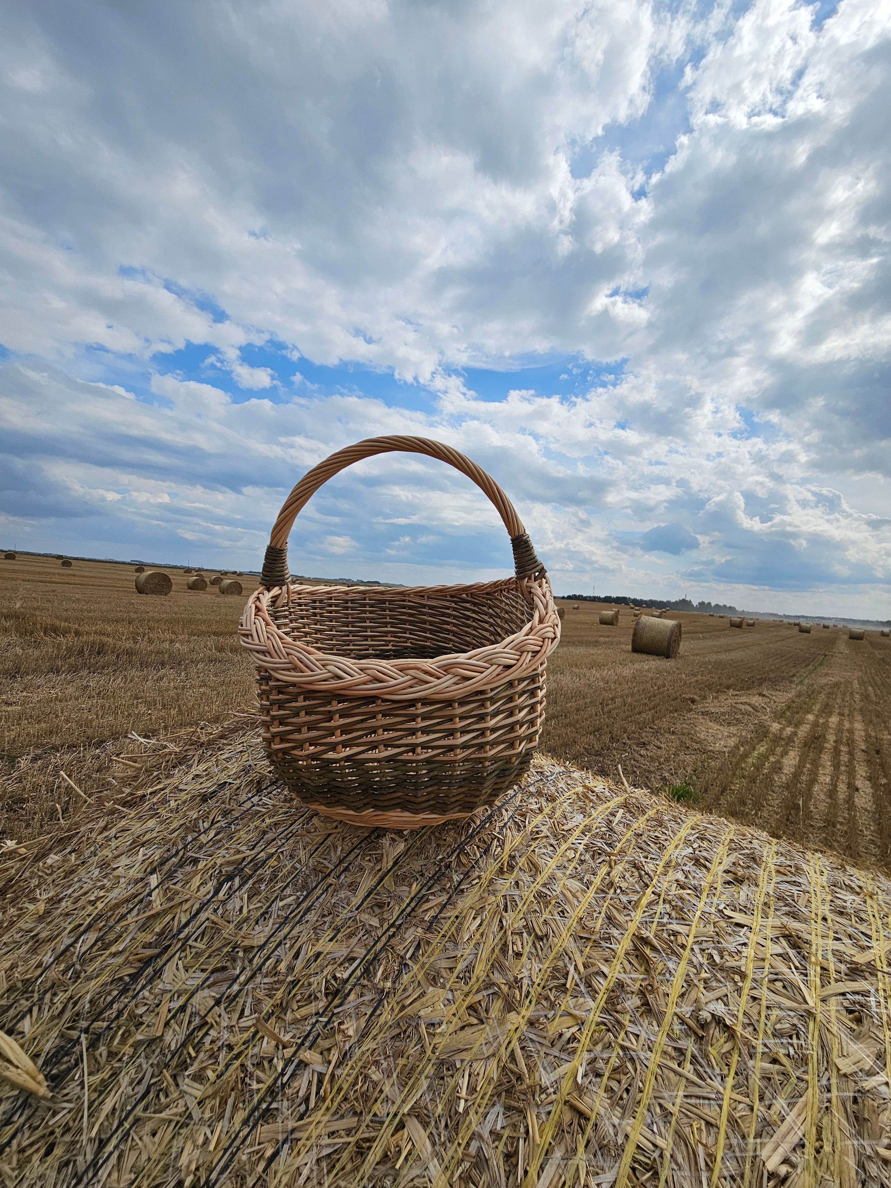 Rustic Wicker Basket