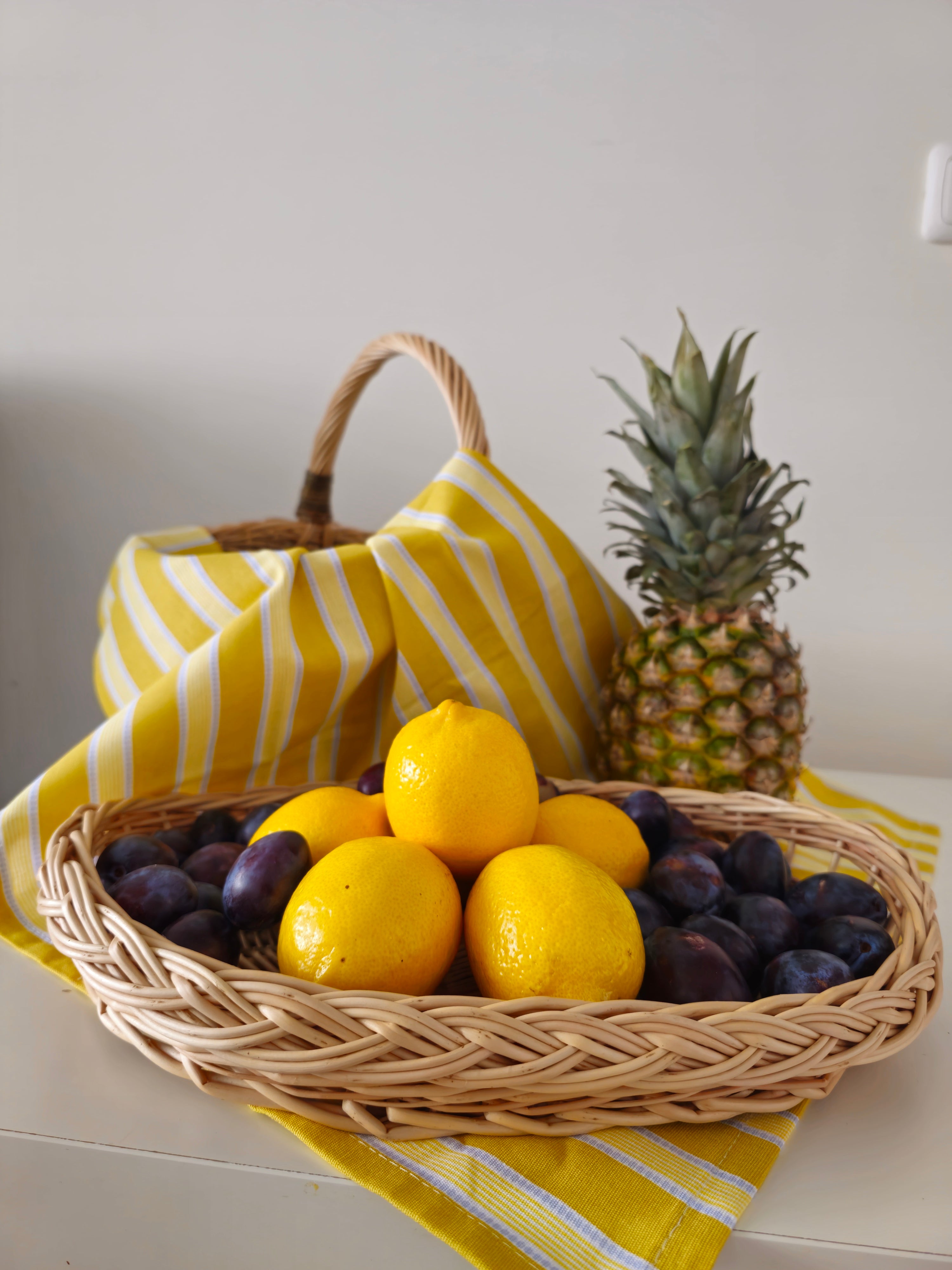 Rustic Bread & Fruit Tray