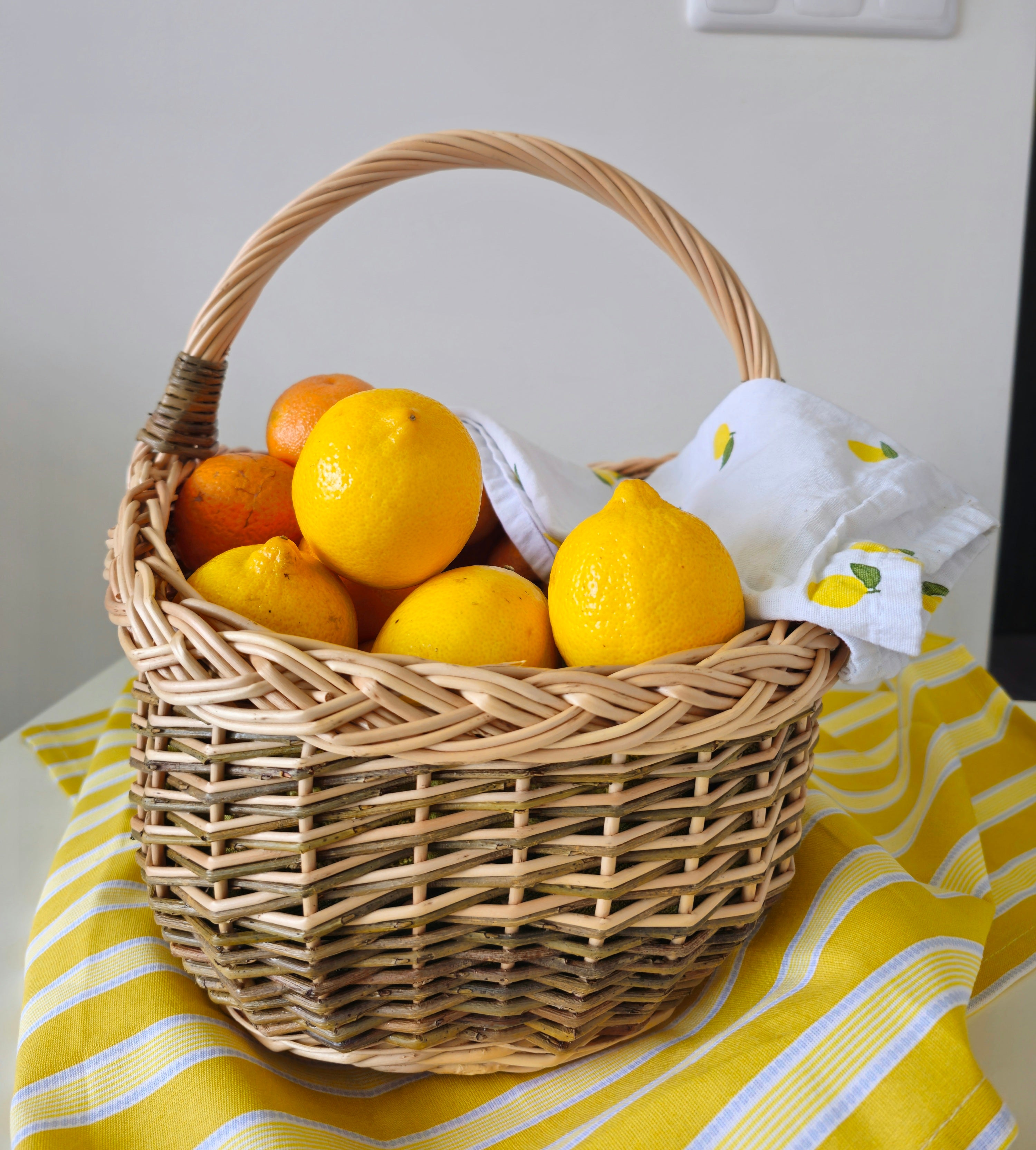Rustic Wicker Basket