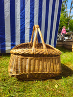 Handmade Wicker Picnic Basket