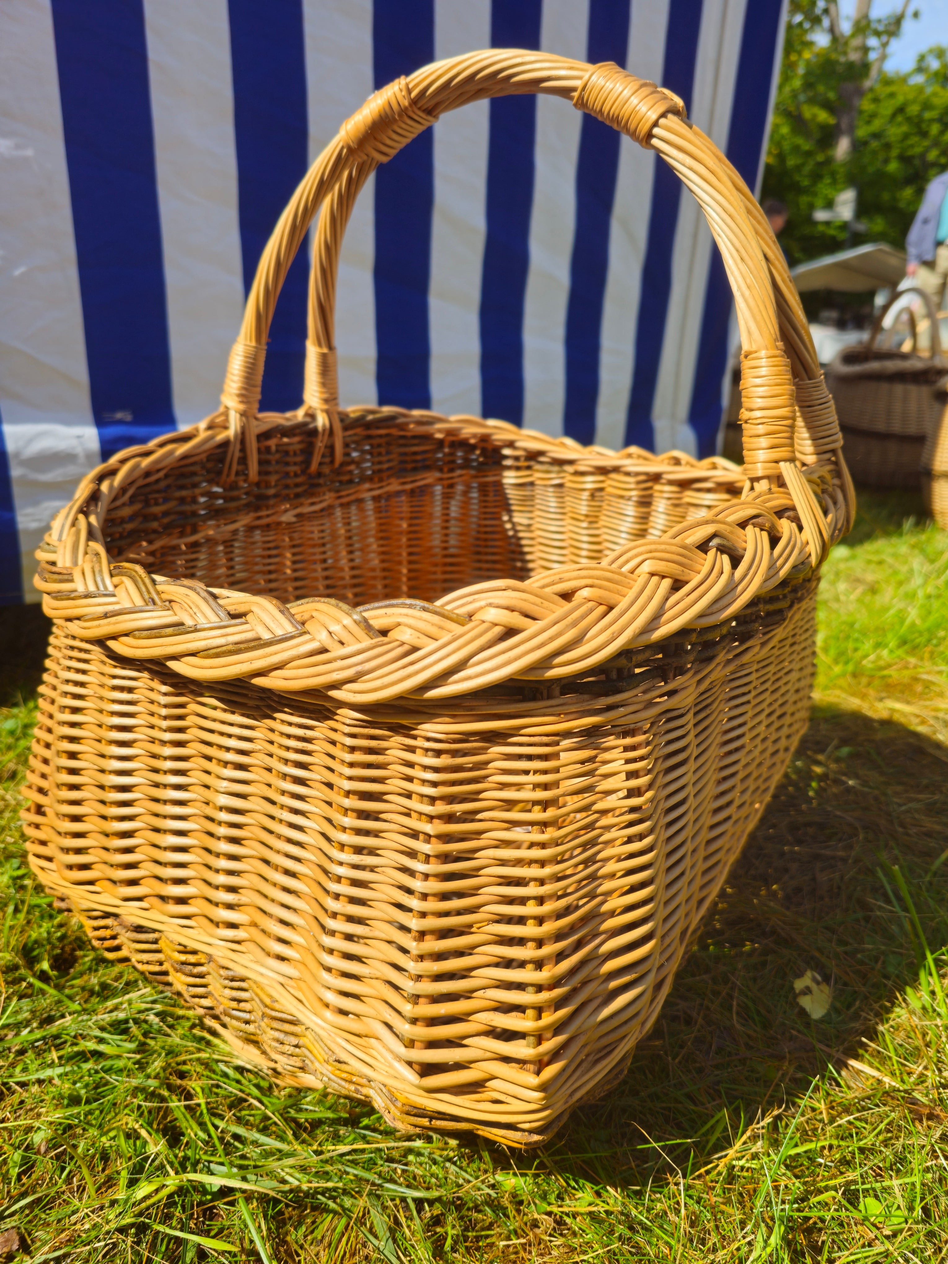 Handmade Wicker Picnic Basket