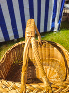 Handmade Wicker Picnic Basket