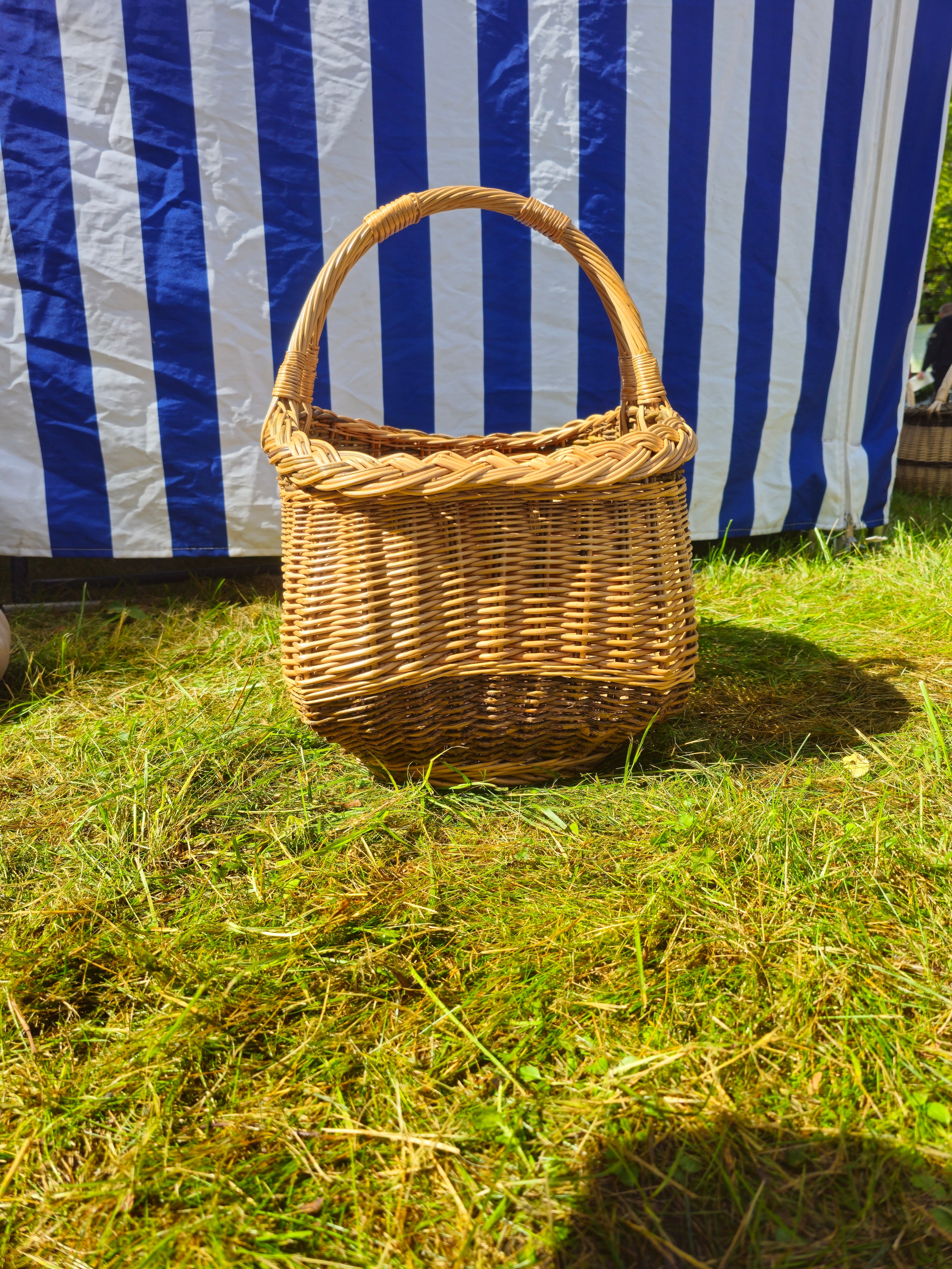 Handmade Wicker Picnic Basket