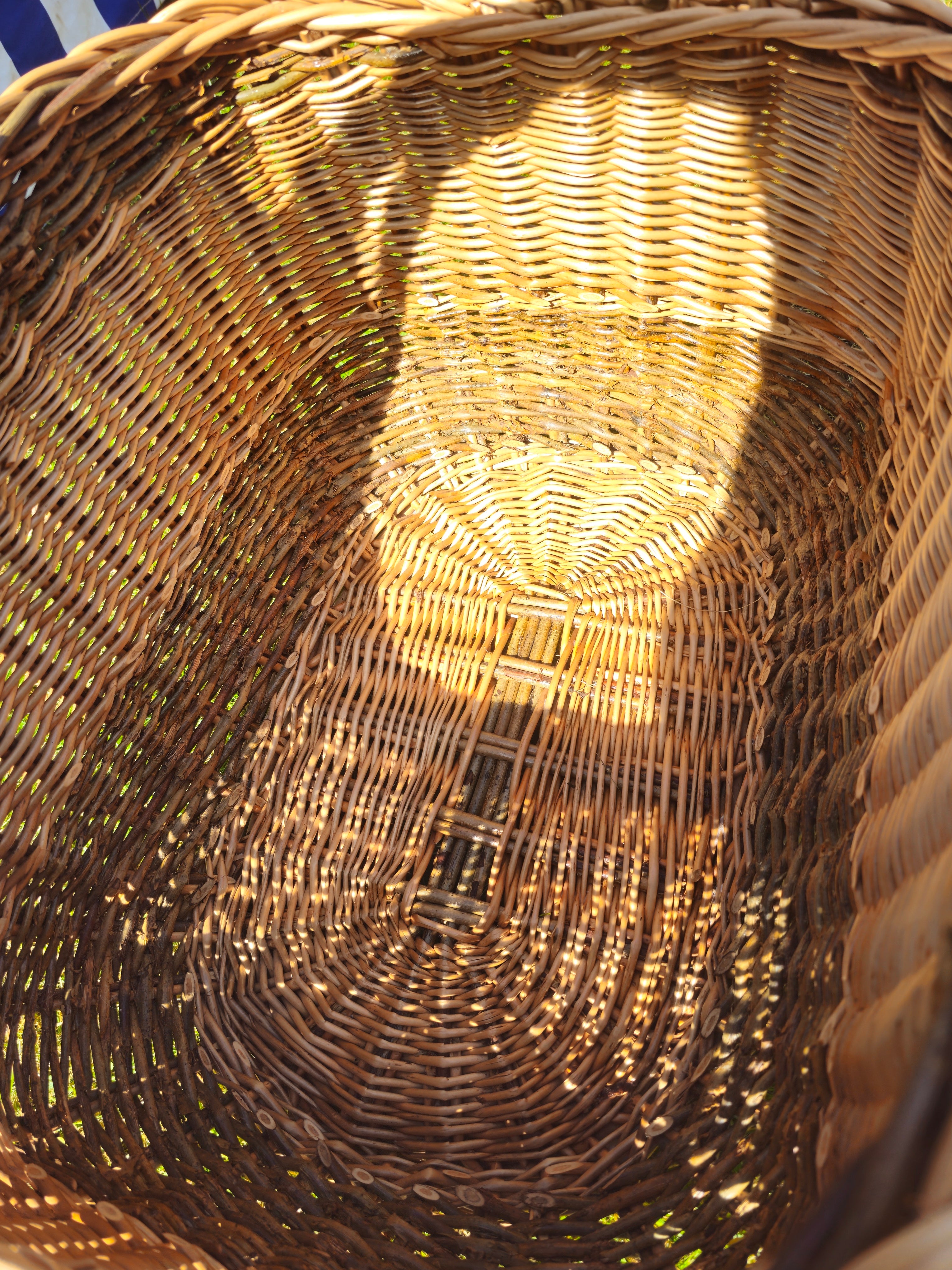 Handmade Wicker Picnic Basket
