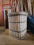Wicker Laundry Hamper with Lid