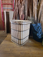 Wicker Laundry Hamper with Lid
