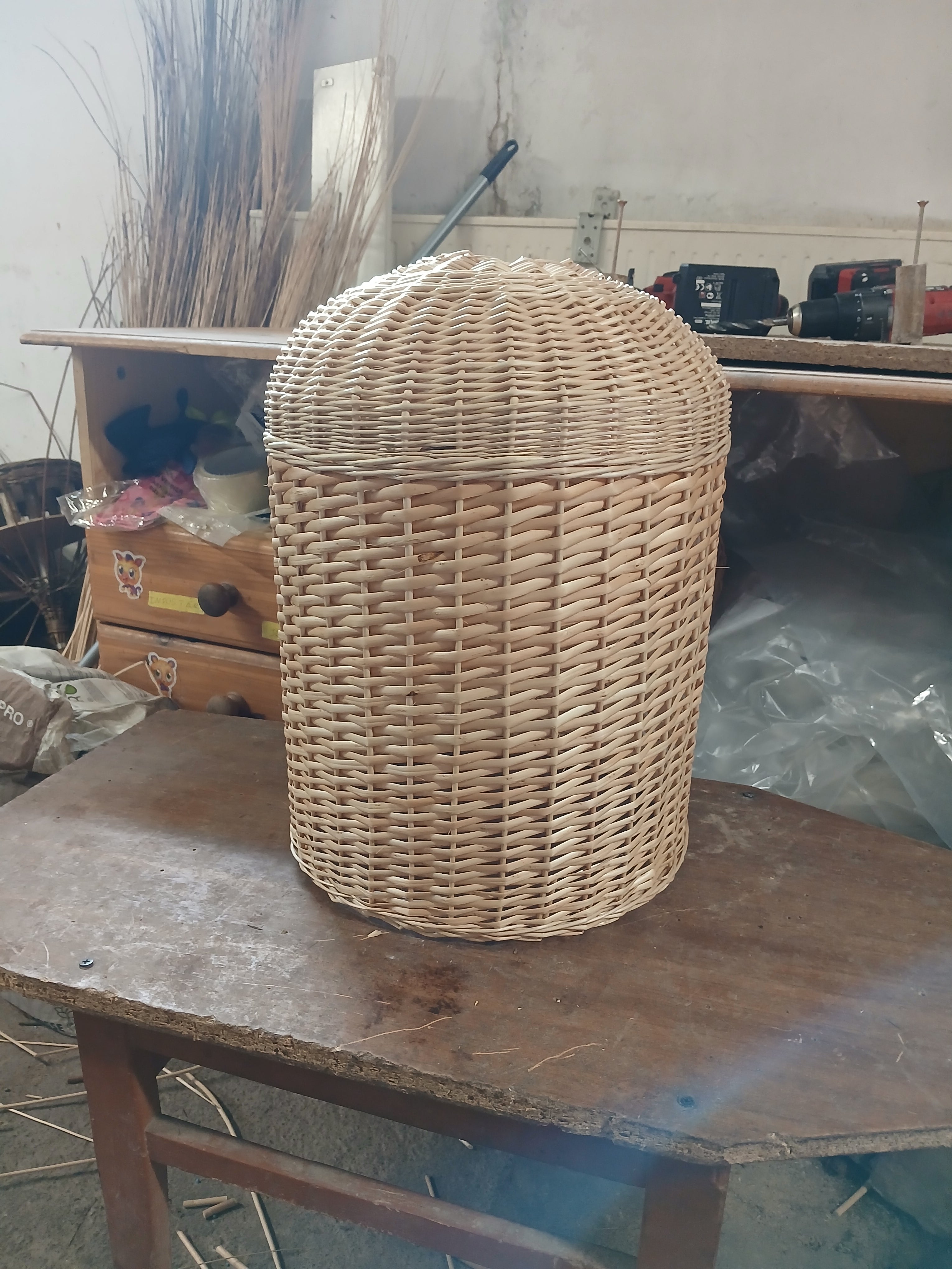 Wicker Water Bottle Cover