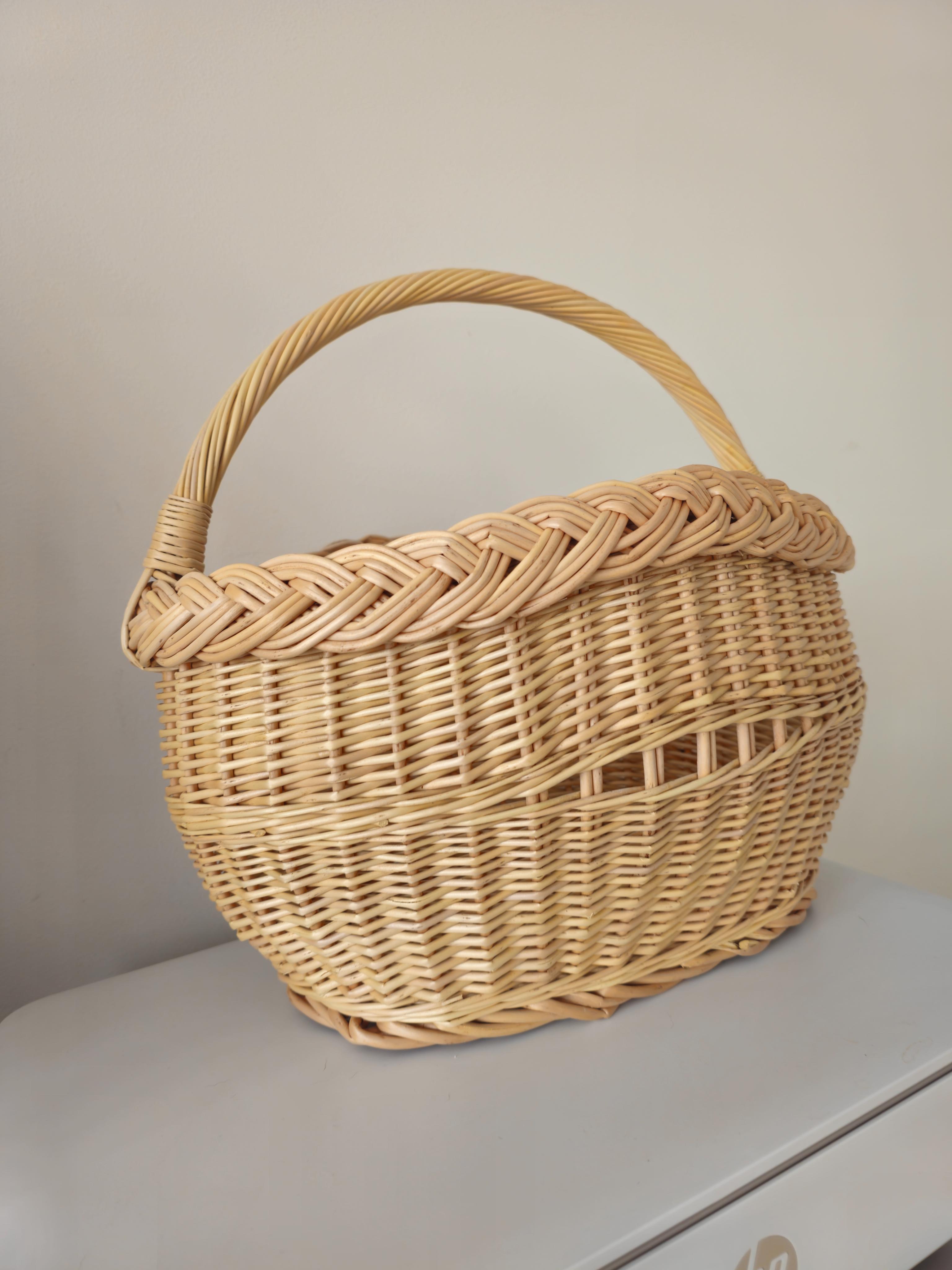 Wicker basket 042r