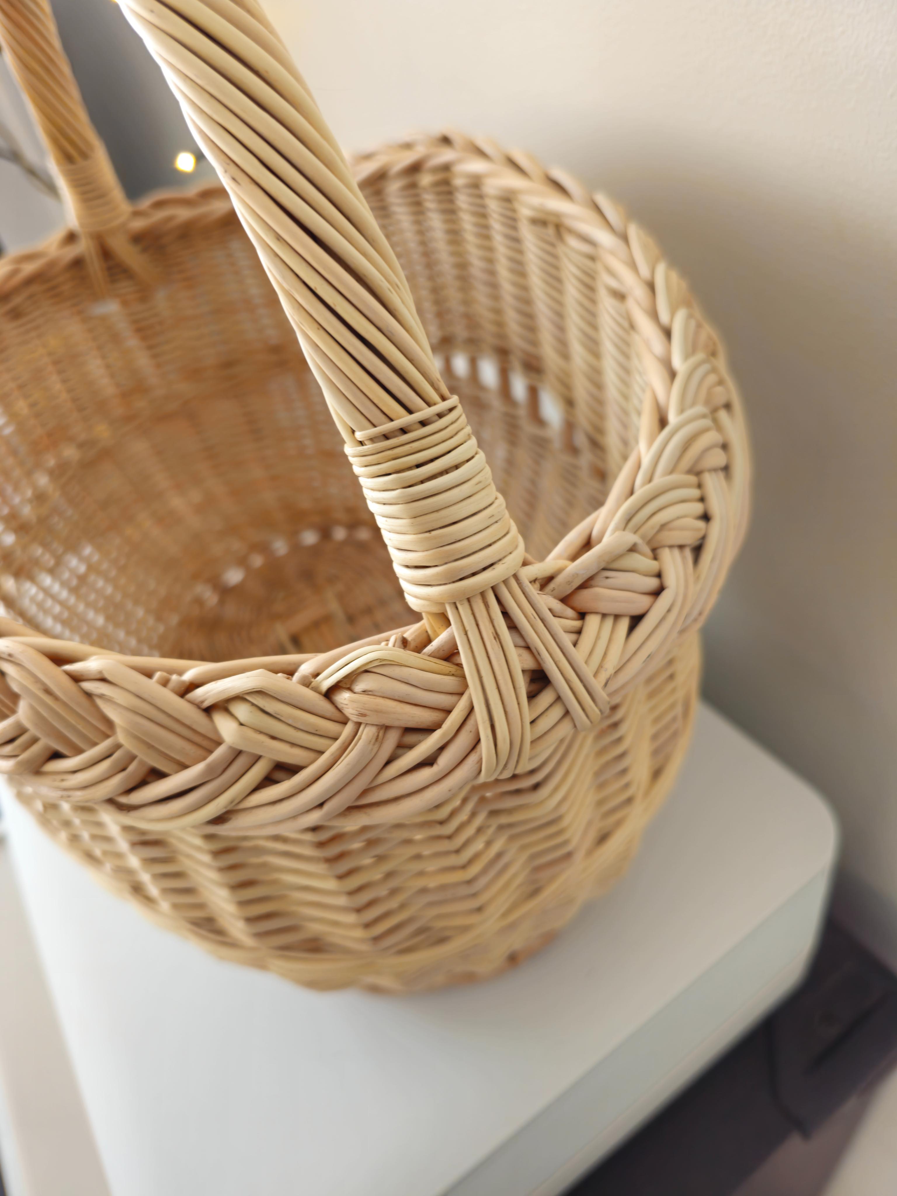 Wicker basket 042r