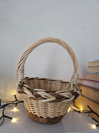 Mini Round Willow Basket