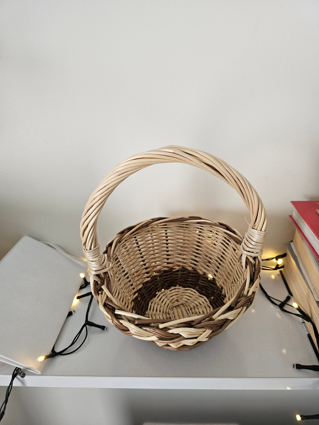 Mini Round Willow Basket