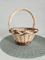 Mini Round Willow Basket