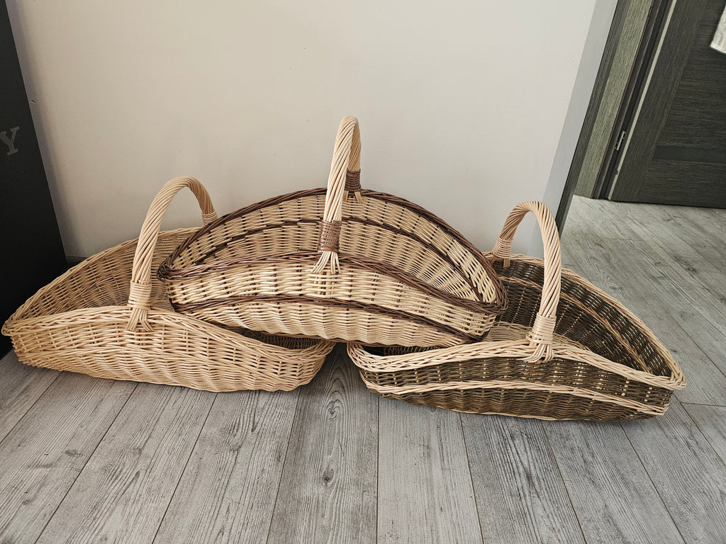 Large wicker basket 027b