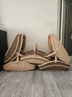 Large wicker basket 027b