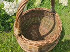 Round Wicker Storage Basket