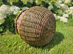 Round Wicker Storage Basket