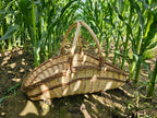 Large Wicker Trug Basket With Two Handles