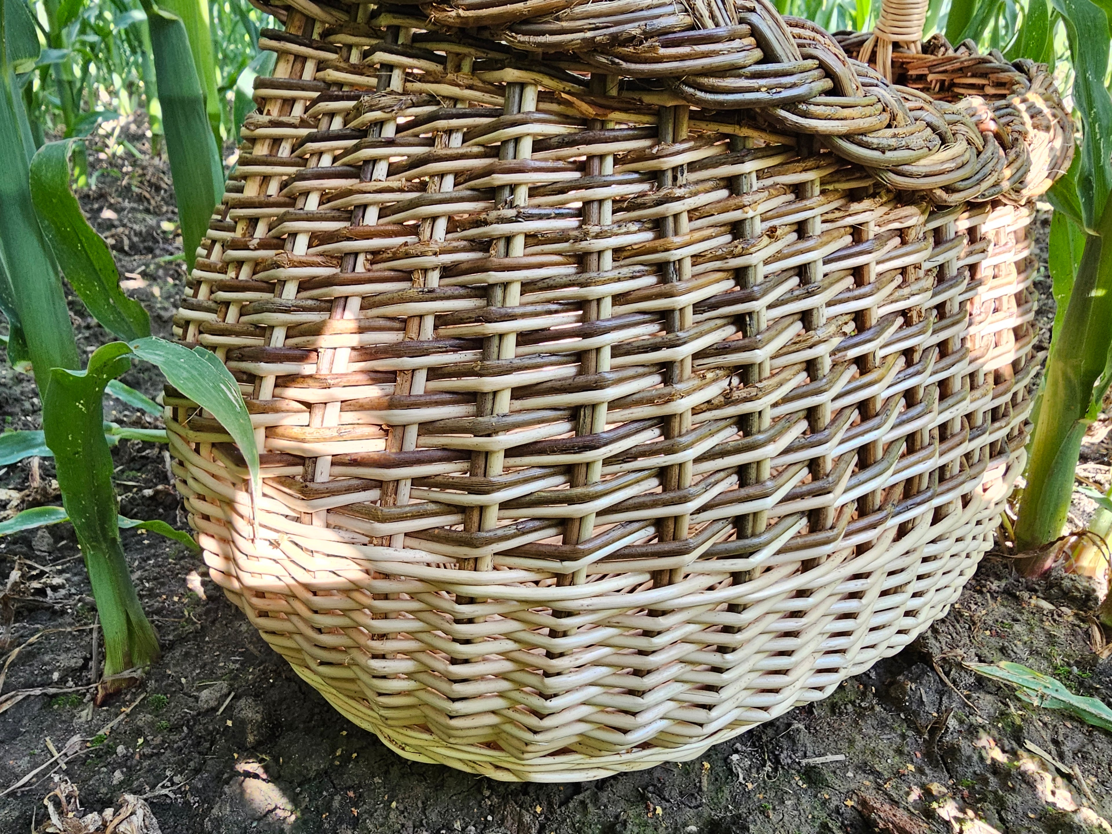 Wicker basket 015r