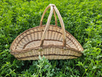 Large Wicker Trug Basket With Two Handles
