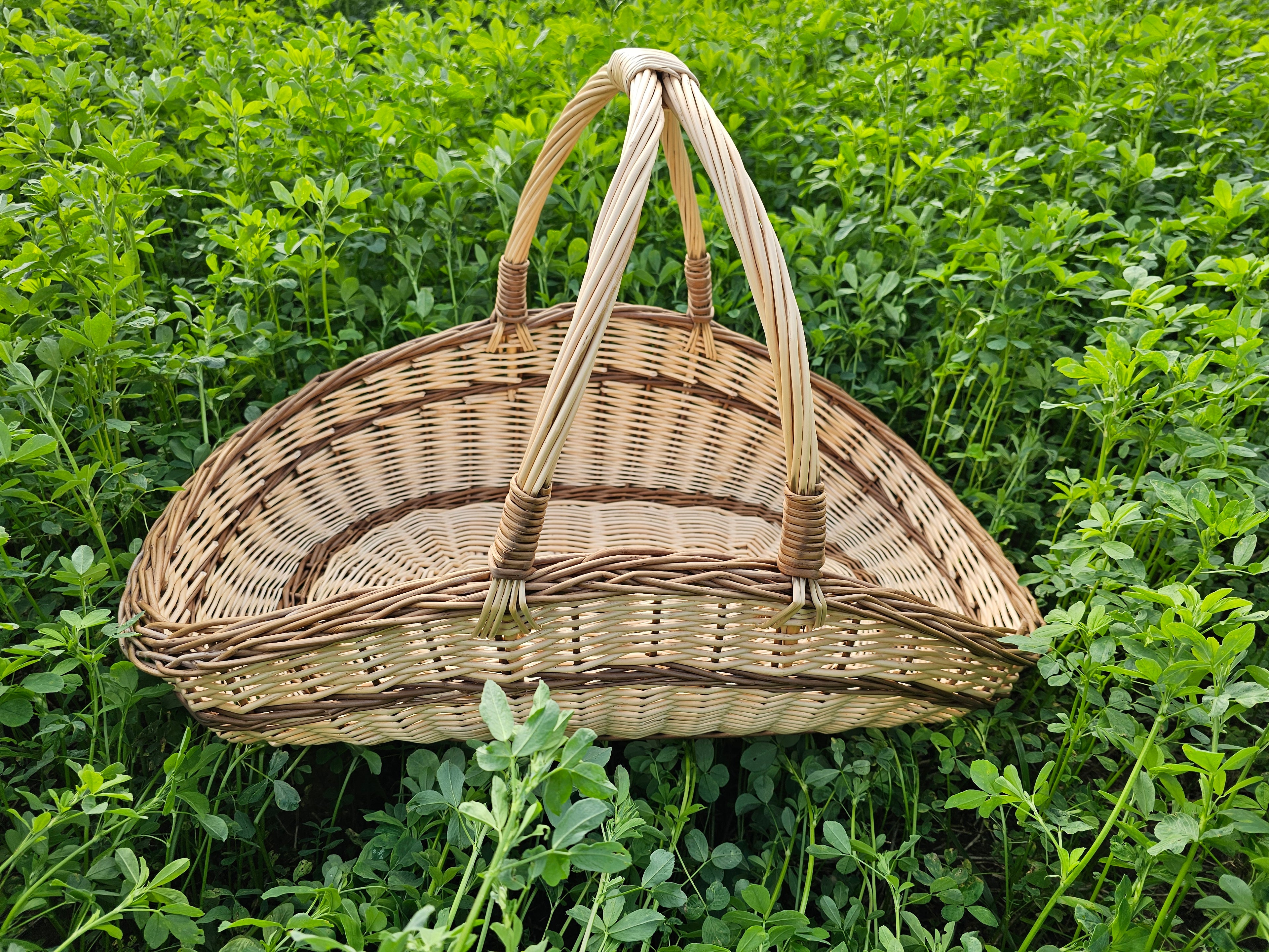 Large Wicker Basket 027b-4